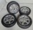 BALMINUM 15in 4.5J +48 PCD100 ブリヂストンBLIZZAK REVO GZ 4本セット165/60R
