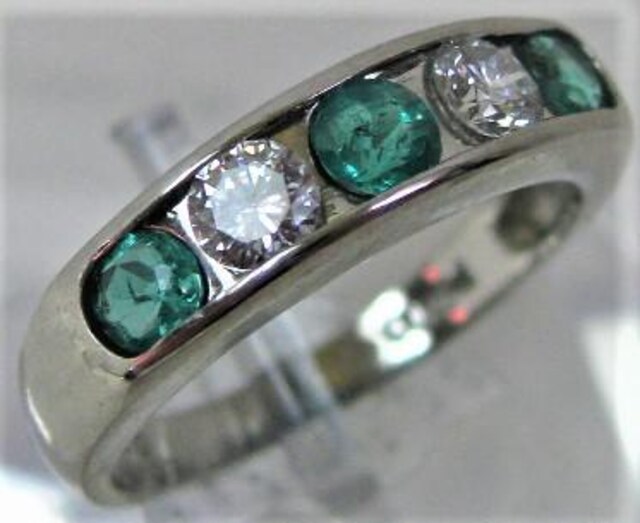 Pt900v`i O w Gh 0.48ct _C 0.38ct