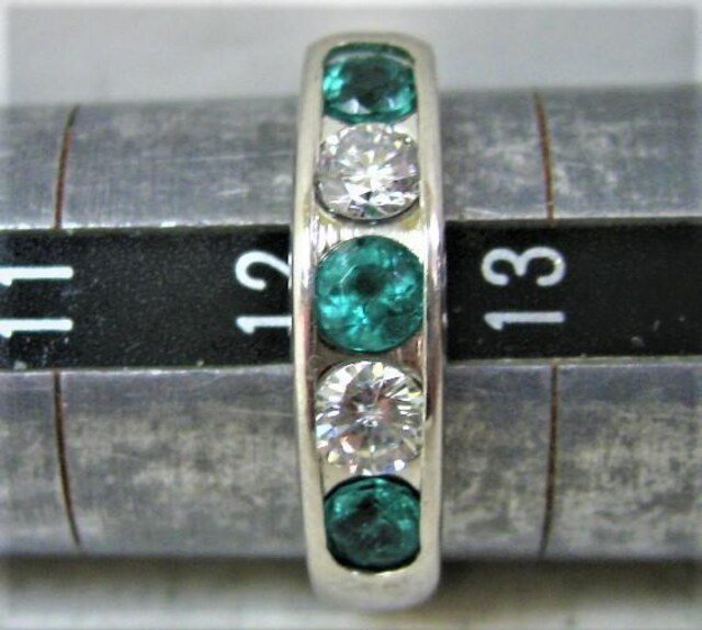 Pt900v`i O w Gh 0.48ct _C 0.38ct