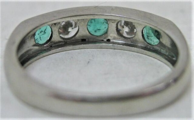 Pt900v`i O w Gh 0.48ct _C 0.38ct