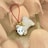 ハンドメイド♪レース編みぐるみ モモンガモチーフのストラップ