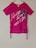 PERSON’S パーソンズ ピンク プリント 半袖 Tシャツ カットソー M N2m