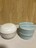 1726.ふた付き陶器☆2個