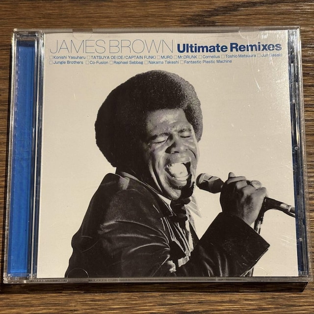 yJAMES BROWNzUltimate Remixes   CD/DVD/rfI 