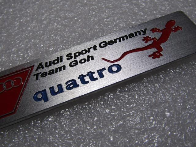Audi AEfB Ng sport Team quattroA~ Fdグ B Gu