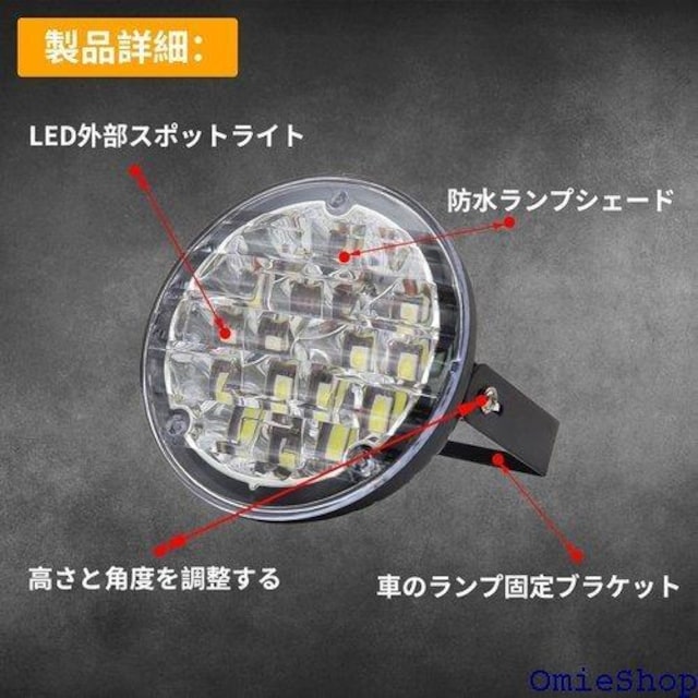 YnGia ԗptHOv 12V 24V 18 L  LED⏕ ⏕v zCg p^ 2 595