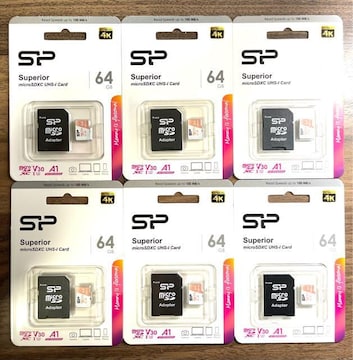 microSDJ[h 64GB (A_v^[t)VRp[y6Zbgz
