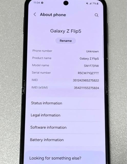 yǕizAndroid Galaxy Z Flip 5b256gbbSIMt[  Ɠd/AV 