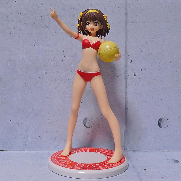 涼宮ハルヒの憂鬱 水着 ビキニ 海 ビーチ A5 クリア カード シート 箔押し Amazon | 涼宮ハルヒの憂鬱 涼宮ハルヒ 水着Ver. (1/7スケール