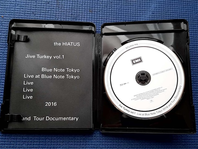 BD the HIATUS Jive Turkey vol.1  CD/DVD/rfI 