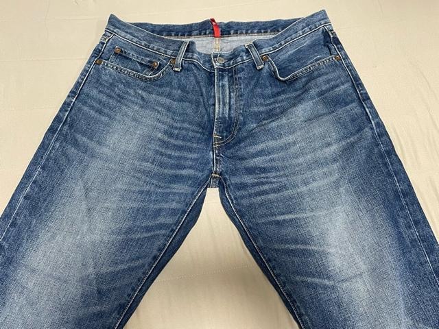 UNIQLO M[tBbg@Xg[gW[Y@34inch 66Blue Be[W@oNωɂqQA^\