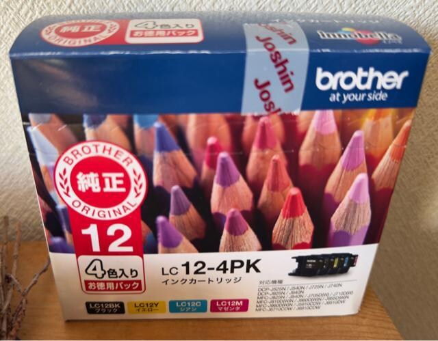 brother LC12-4PK CNJ[gbW 2FZbg  PC{/Ӌ@ 