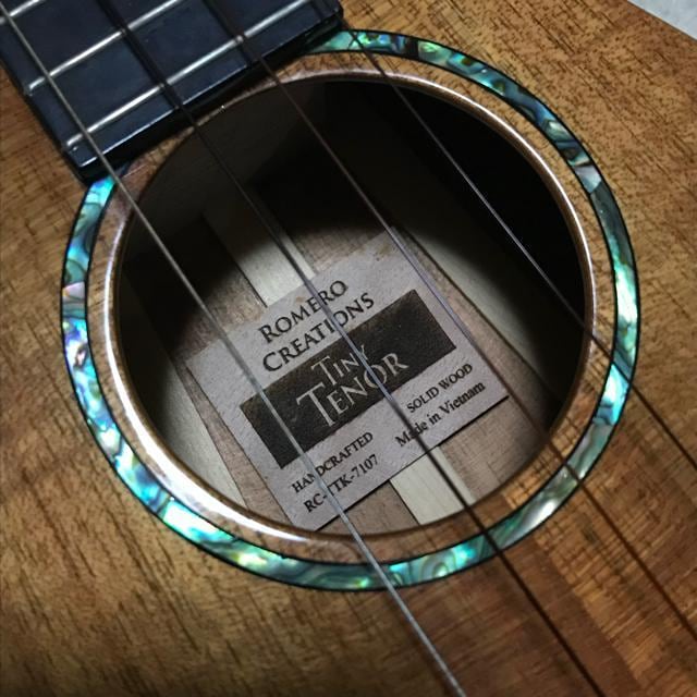 ROMERO CREATION TT Tiny Tenor Premium Koa ei[EN P[Xt  zr[ 