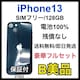 B 100% iPhone 13 128 GB SIMt[ ubN {