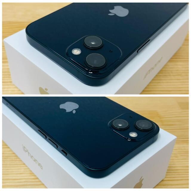 B 100% iPhone 13 128 GB SIMt[ ubN {  Ɠd/AV 