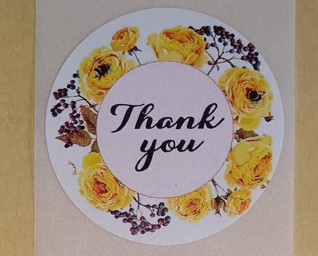 |CgɁ@Thank youV[1  A   CeA/Ct 