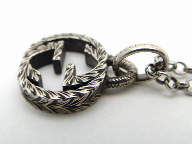GUCCI Ob` C^[bLOG y_g lbNX SV925 Vo[USEDyz  uh 