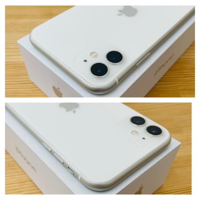B 100% iPhone 11 64 GB SIMt[ zCg {  Ɠd/AV 