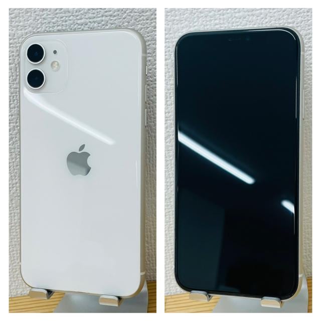 B 100% iPhone 11 64 GB SIMt[ zCg {  Ɠd/AV 