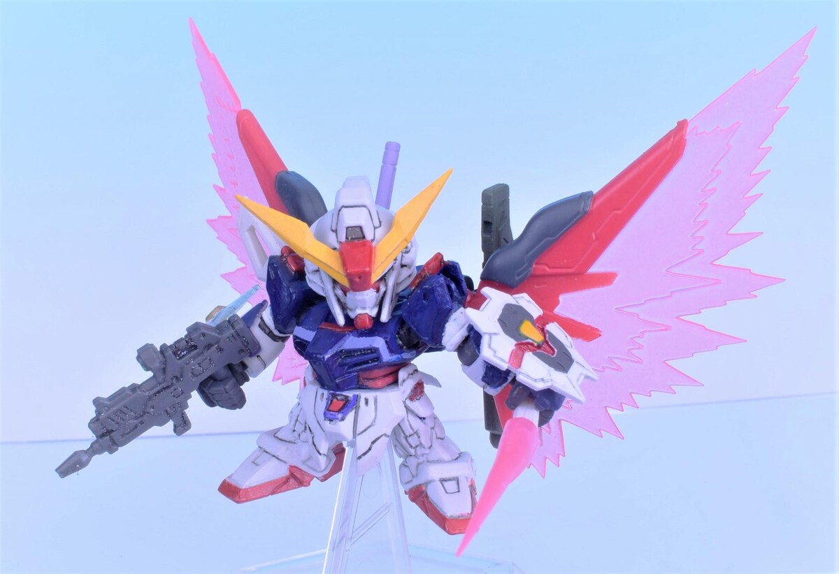 加工品 ガシャポン戦士F ディスティニーガンダム & 拡張セット ガシャポン戦士f(フォルテ)デスティニーガンダム拡張セットのご