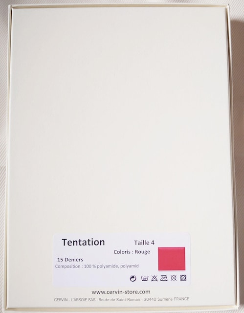 gpyCERVINz Tentation Taille 4 Roug/tt@bV K[^[XgbLO  t@bV 