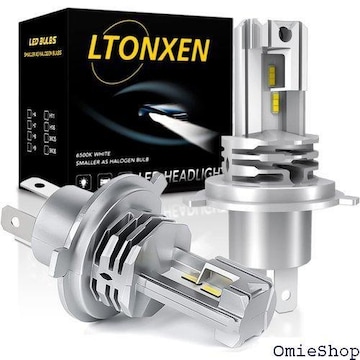 LTONXEN ԗp LED wbhCg H4 Hi ԎΉ 6500K zCg DC9-32V 2 401