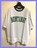 ☆超美品☆アメカジロゴ配色オーバーサイズカットソーTシャツライトグレーL☆
