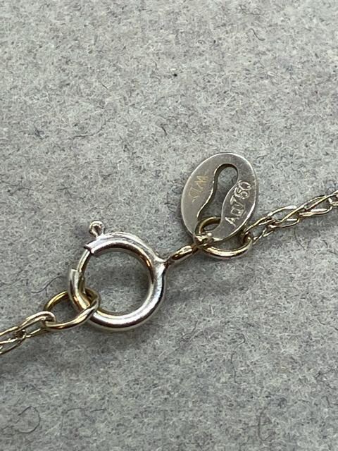  Au750 0.049ct zCgS[h _Ch lbNX