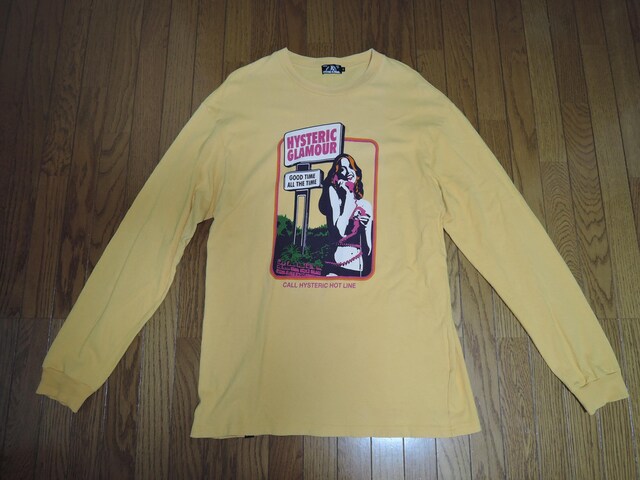 HYSTERIC GLAMOUR qXebNO}[ TVc L CALL K[S LOGO Jbg\[ TVc   uh 