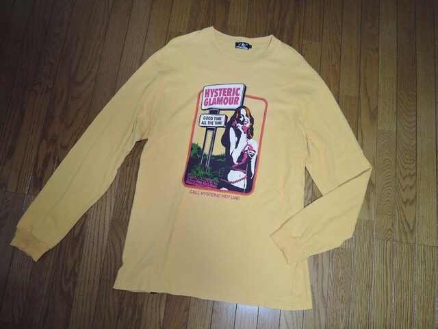 HYSTERIC GLAMOUR qXebNO}[ TVc L CALL K[S LOGO Jbg\[ TVc  uh 