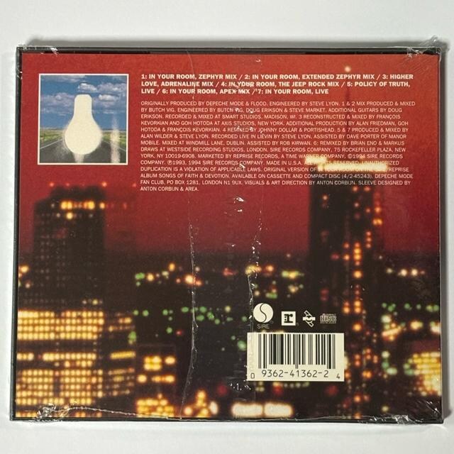 Ji@DEPECH MODE / In Your Room  CD/DVD/rfI 