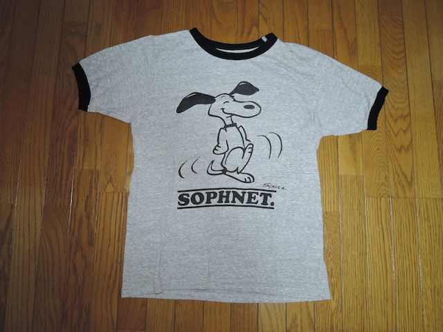 SOPHNET. \tlbg ~ PEANUTS s[ibc SNOOPY TRIM TEE Xk[s[ g TVc MD   uh 