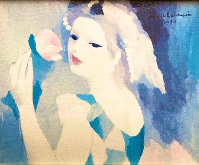 絵画 複製画 マリー・ローランサン 『バラの女』 | ホビー