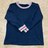 UNIQLO 薄手トレーナー 110cm ネイビー