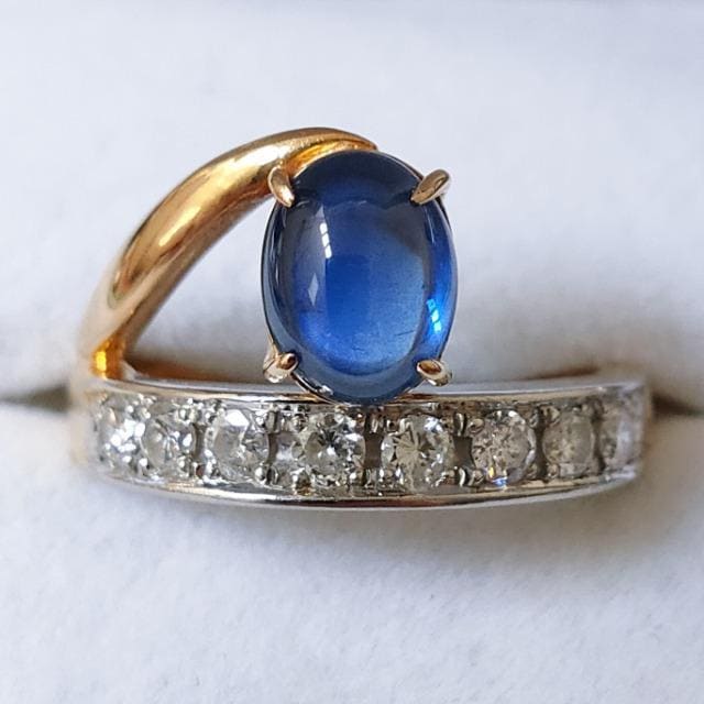 _Ch~Tt@CA O K18YG Pt900 1.94ct 0.43ct 7.2g   ANZT[/v 