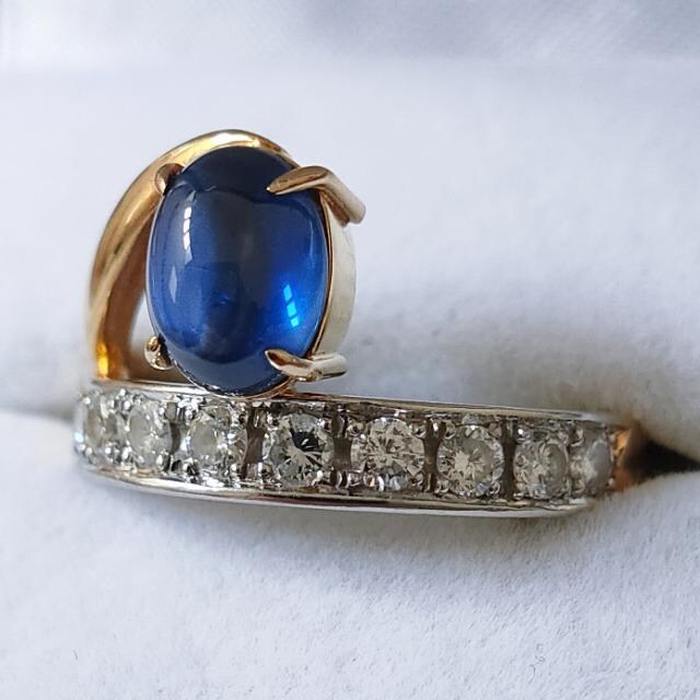_Ch~Tt@CA O K18YG Pt900 1.94ct 0.43ct 7.2g  ANZT[/v 