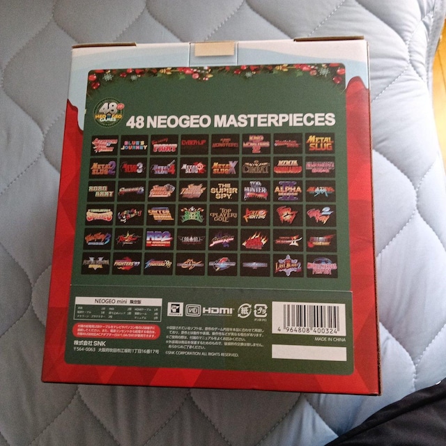 NEOGEO MINI NX}XZbg  Q[{/\tg 