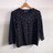 ◆ZARA/ザラ◆完売!!パール付きニット★ブラックM*美品♪シンプルコーデ