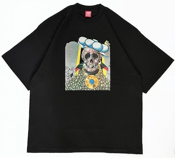 Change GOLDEN SKULL S/S TOP(Black)