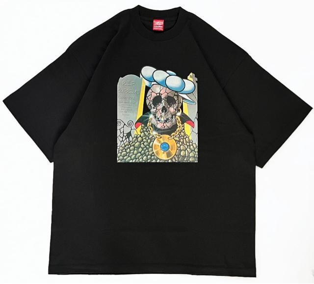 Change GOLDEN SKULL S/S TOP(Black)   jt@bV 
