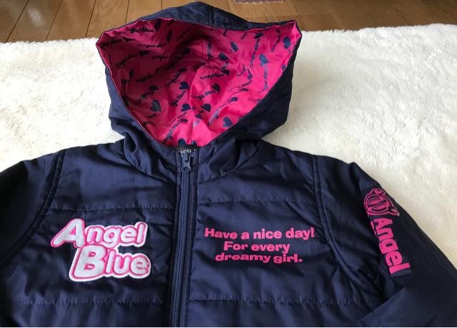 珍品！エンジェルブルー ANGEL BLUE ジャンパー アウター リブ