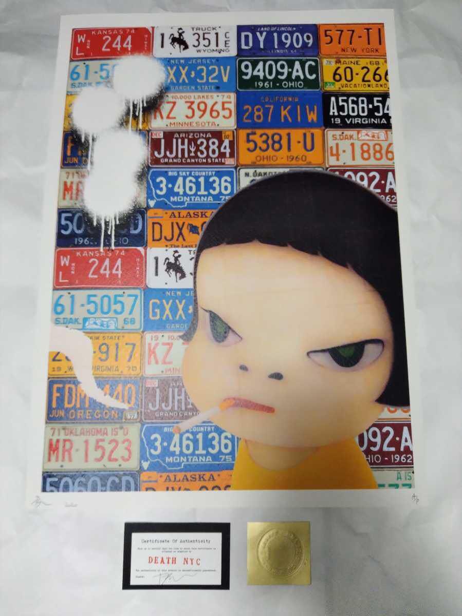 DEATH NYC  世界限定100枚【エディション品】 奈良美智 千と千尋 Yahoo!オークション - DEATH NYC 世界限定100枚 アートポスター