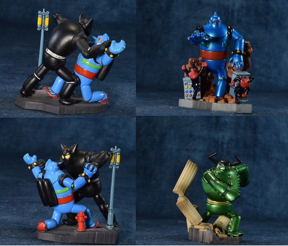 中古 なつかしの20世紀タイムスリップグリコ 鉄人28号 6種
