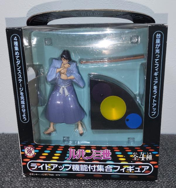 (未使用･未開封品)ルパン三世 ライトアップ機能付集合フィギュア 全4種セット ☆ルパン三世☆ライトアップ機能付集合フィギュア・全4種類