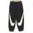 ナイキ NIKE スウォッシュ ビッグロゴ 裏フリース スウェットパンツ ジョガーパンツ イージーパンツ/黒/S/メンズ