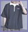 ☆アンカースミス☆超美品☆ジップネックラインオーバーサイズTシャツL紺☆