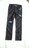 新品roenJeans×ボブソンコラボ金糸クラッシュパンツ33