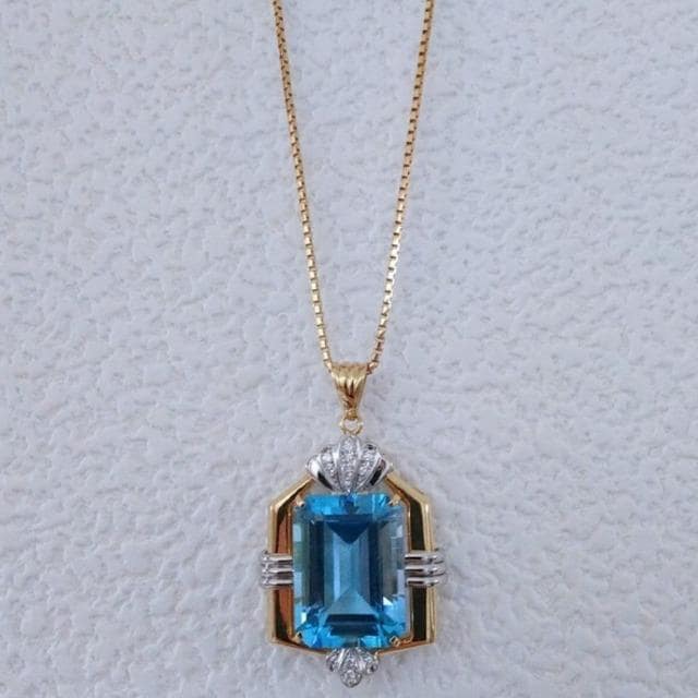 _Ch~u[gp[Y y_ggbv K18YG Pt900 26.62ct 15.0g  ANZT[/v 