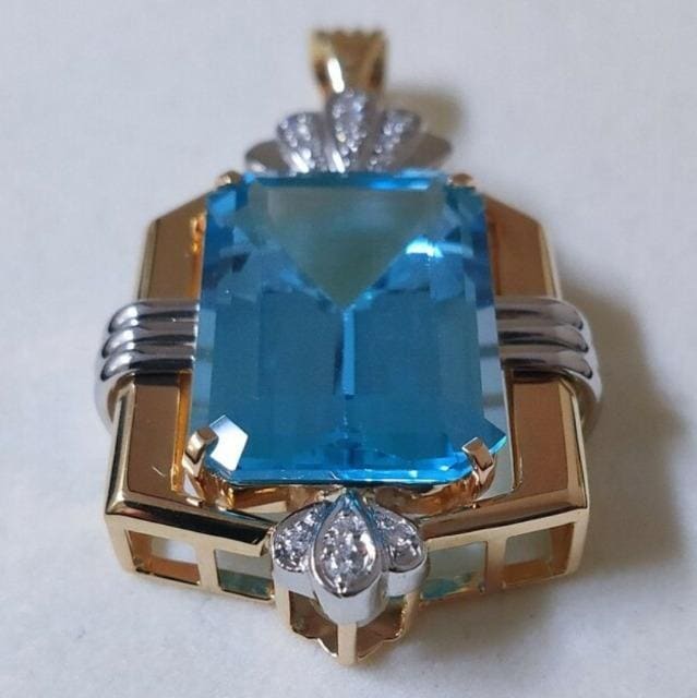_Ch~u[gp[Y y_ggbv K18YG Pt900 26.62ct 15.0g  ANZT[/v 