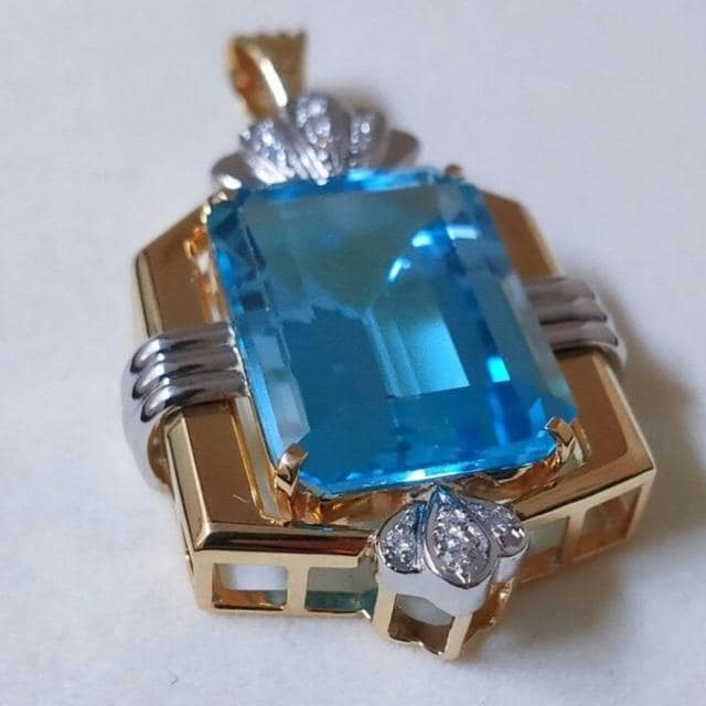 _Ch~u[gp[Y y_ggbv K18YG Pt900 26.62ct 15.0g  ANZT[/v 